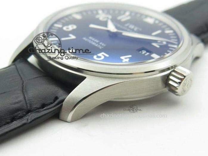 MIROTIME 0516 Mark XVI 1:1 Best Edition MK Maker SS Black Dial A2892 On Black Leather Strap Chic 7371